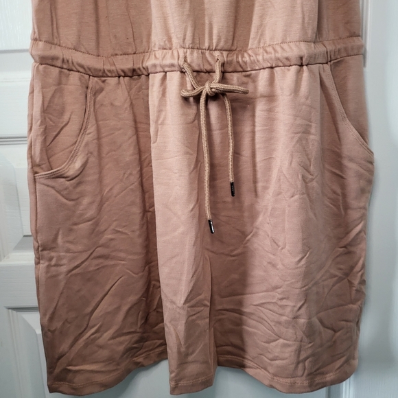 Drawstring-Waist Sleeveless Dress Size XL - Picture 4 of 5